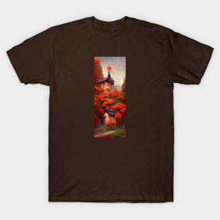 Houses on the mountain T-Shirt